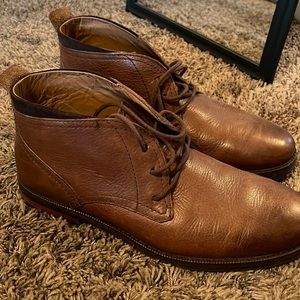 Cole Haan Desert Boots in Brown Leather Mens